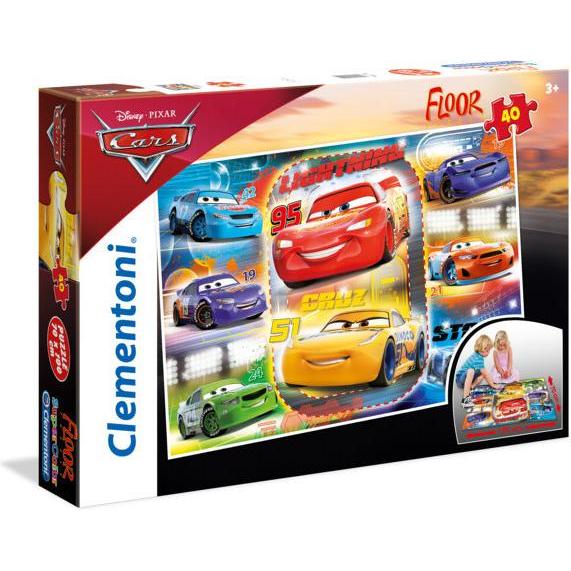 Clementoni Floor 40 pezzi - Cars 3 (H) (40 Teile)