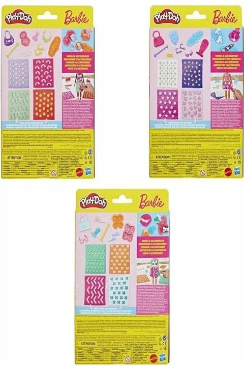 Produktbild Play-Doh Pd Barbie Designer Patterns Packs Ast