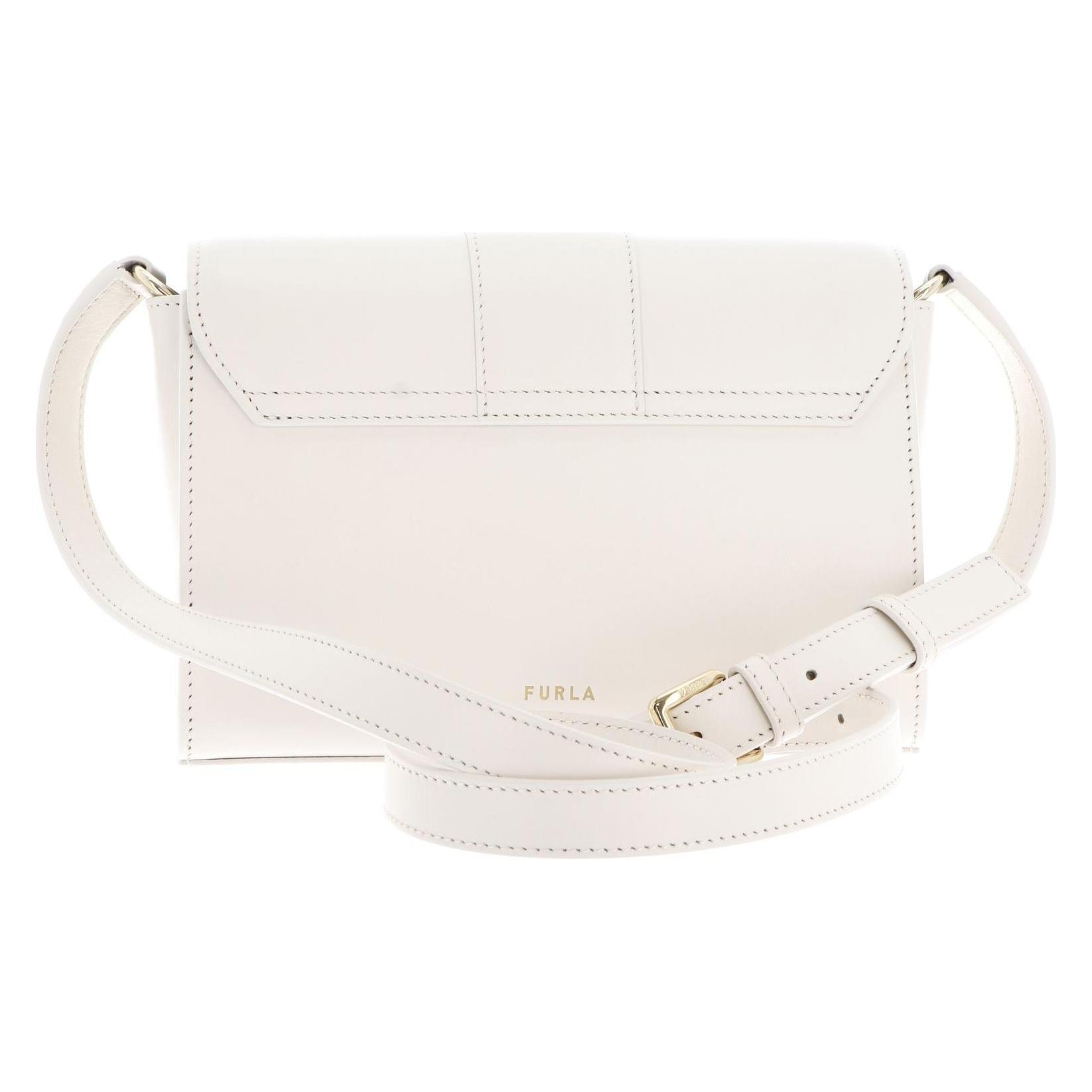Furla, Damen, Handtasche, Urban Crossbody Bag, Weiss