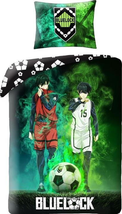 Produktbild MCU Blue Lock Bettwäsche 140 x 200 cm / 70 x 90 cm (140 x 200 cm, 70 x 90 cm)