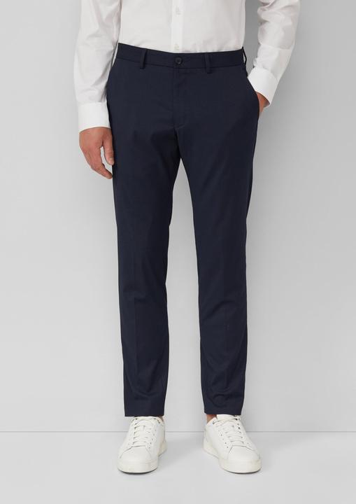 Immagine prodotto S.Oliver Hose s.O PURE: Feine Anzughose aus melierter Stretch-Ware (90)