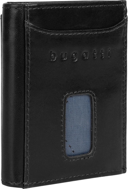 Actual product image Bugatti Secure Slim - RFID credit card holder with Viennese coin pocket Romano