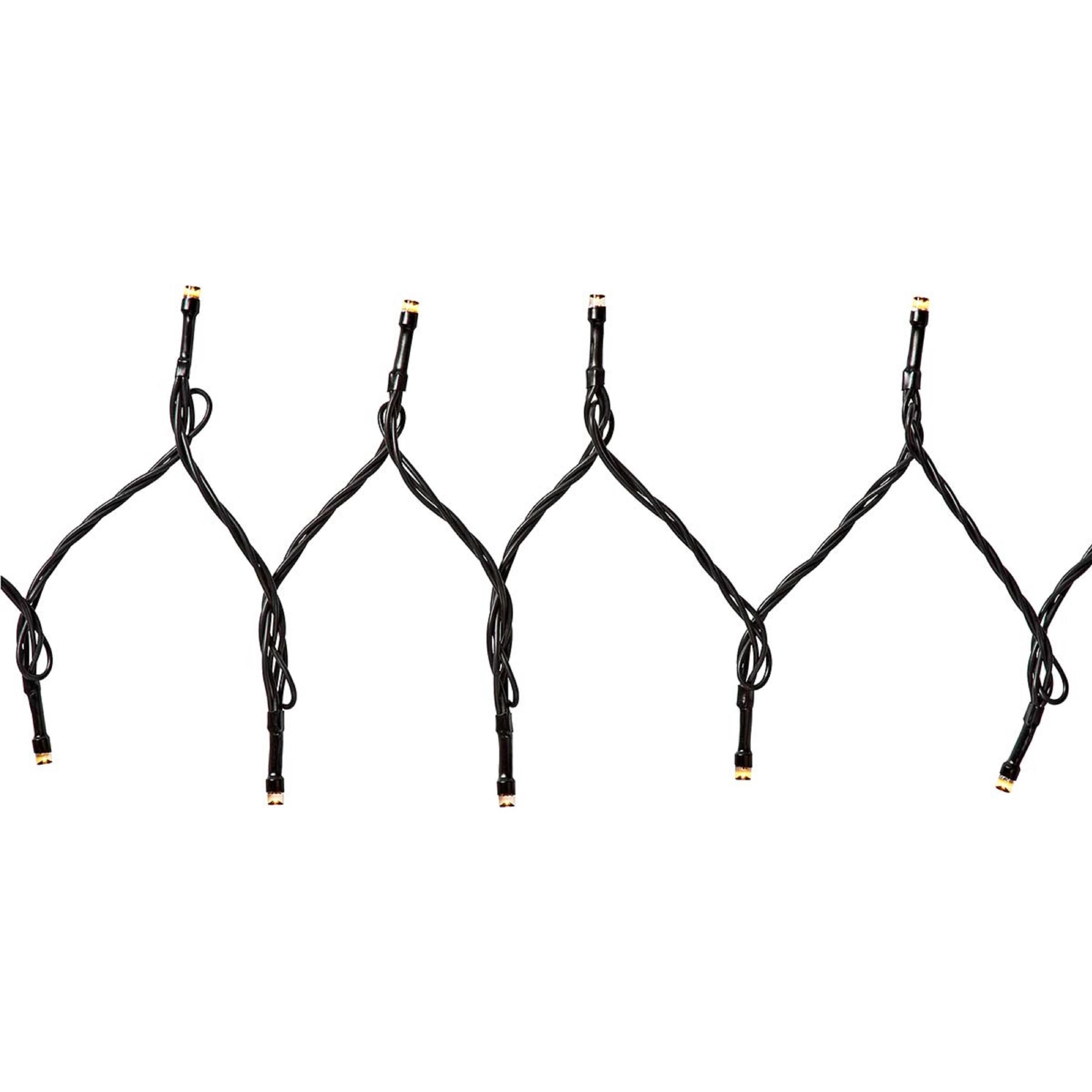 Nedis, Catena luminosa, SmartLife LED decorativo Wi-Fi Bianco caldo 400 LED 20 m Android™ / IOS (20 m)