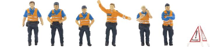 Produktbild Faller Polizei-Kontrolle CH 1, Warnweste orange