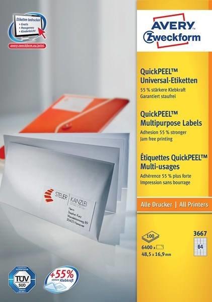 Produktbild Avery Universal-Etiketten