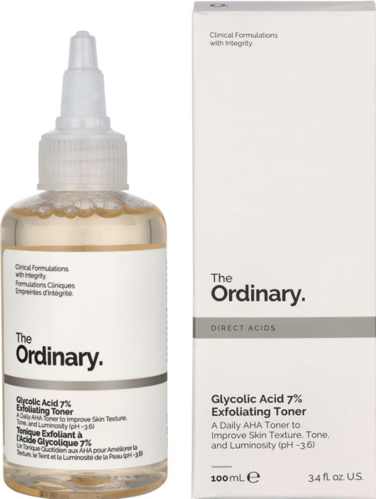 The Ordinary Glycolic Acid 7% Exfoliating Toner (100 ml)