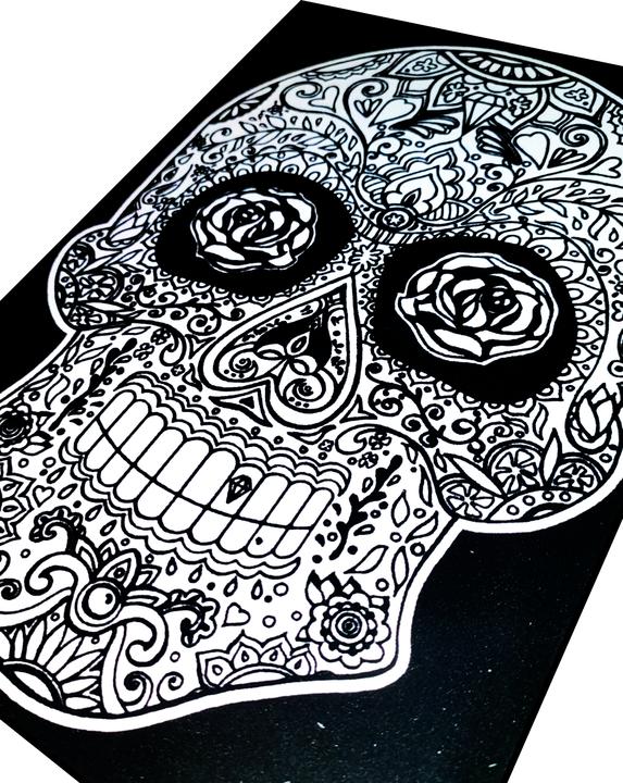 Immagine prodotto ColorVelvet Cranio da colorare