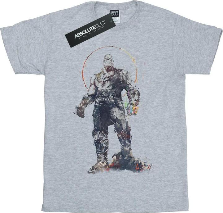 Produktbild Avengers Infinity War Thanos Sketch TShirt Jungen (152, 158)
