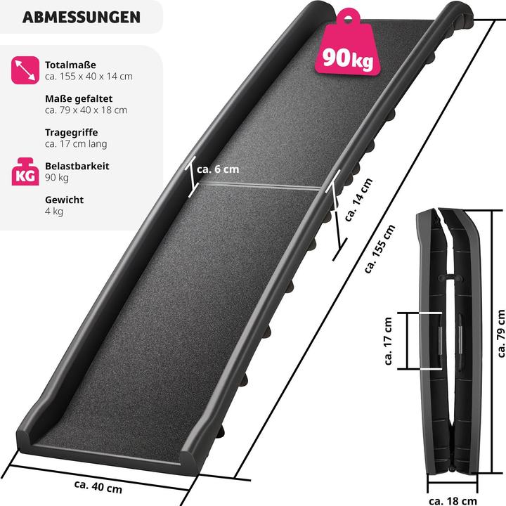 Produktbild tectake Paw Step (Hund, Atmungsaktiv, Reflektoren)