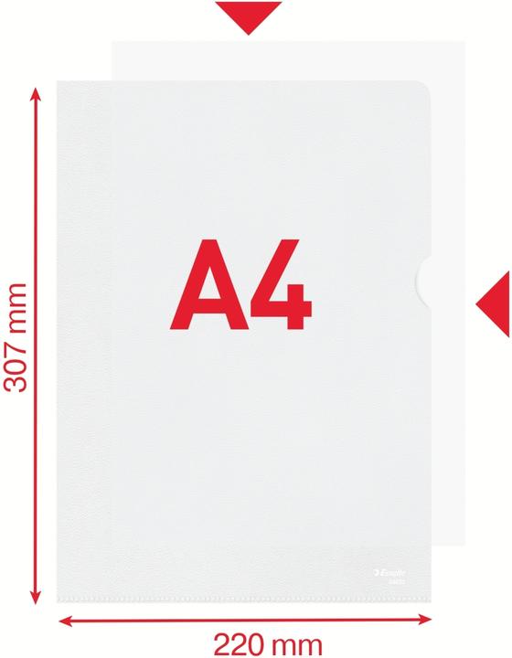 Produktbild Esselte Sichthülle Standard Plus (A4, 100 x)