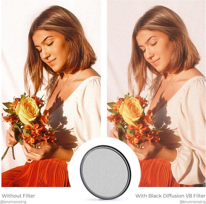 Image du produit K&F Concept Concept Magnetic 1/8 Black Mist Filter Nano X - 82mm (82 mm, Filtre Black Mist)