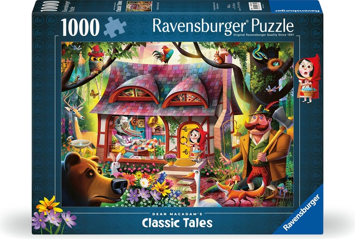 Immagine prodotto Ravensburger Puzzle di Cappuccetto Rosso e il Lupo, 1000 pezzi. (1000 pezzi)
