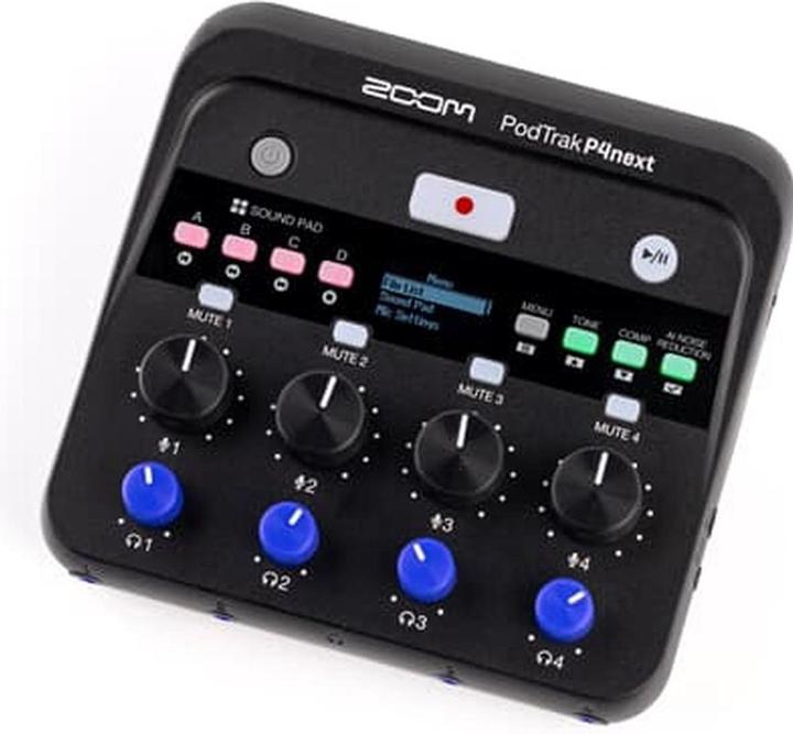 Actual product image Zoom PodTrak P4next (EU/UK) 4-Spur Podcast