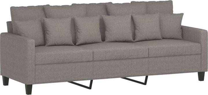 Produktbild vidaXL 3-Sitzer-Sofa mit Hocker (3-Sitzer)