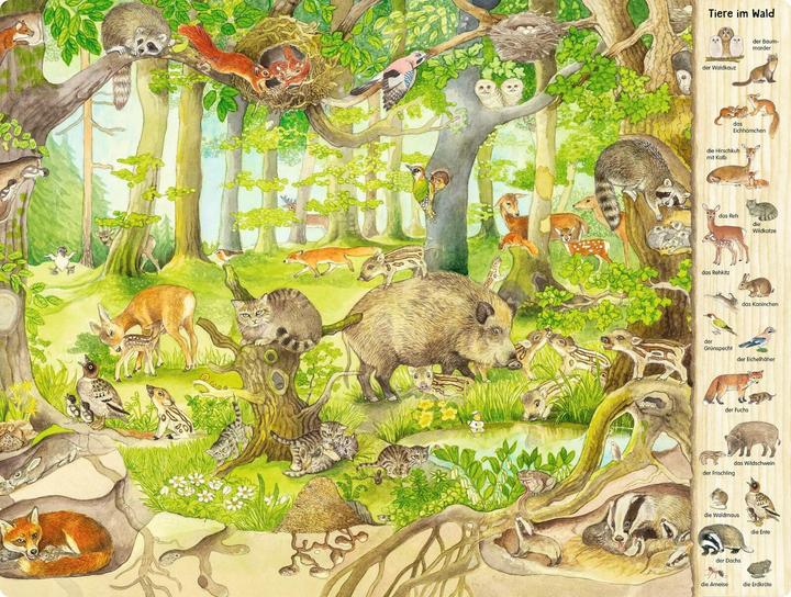 Produktbild Das Riesen-Tiere-Wimmelbuch (Deutsch, Christine Henkel, 2024)