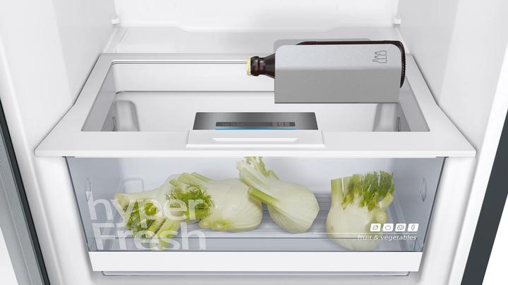 Image du produit Siemens iQ300, free-standing fridge, 186 x 60 cm, Black stainless steel, KS36VGXDP (346 l)