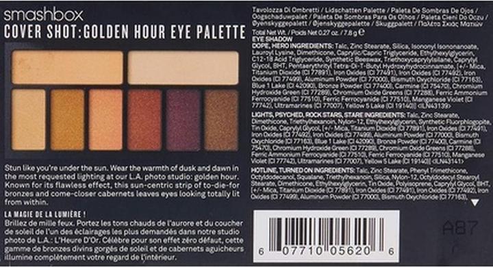 Actual product image Smashbox Cover Shot Palette Golden Hour (Golden hour)