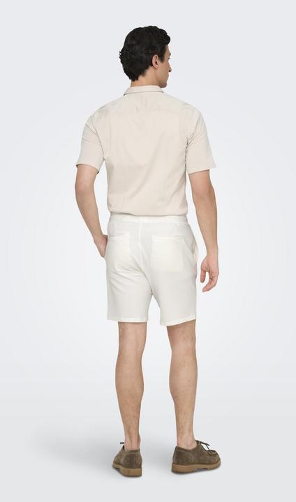 Actual product image Only & Sons Onskian Reg Seersucker Shorts (XS)