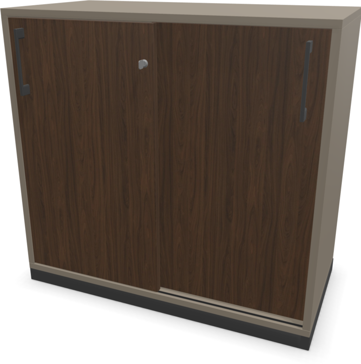 Cubanite grey, Dark grey, Walnut decor dark with structure