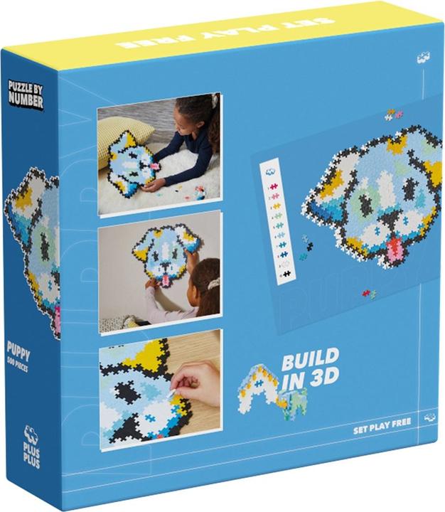 Actual product image Dante Plus Plus Bricks jigsaw puzzle by numbers dog - 500 pieces 3961 (500 pieces)