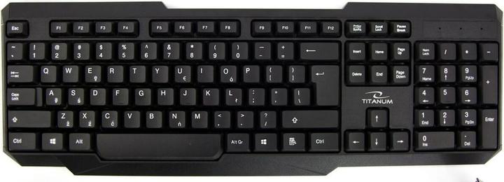 Produktbild Titanum + Mouse Titanium (US, Kabelgebunden)
