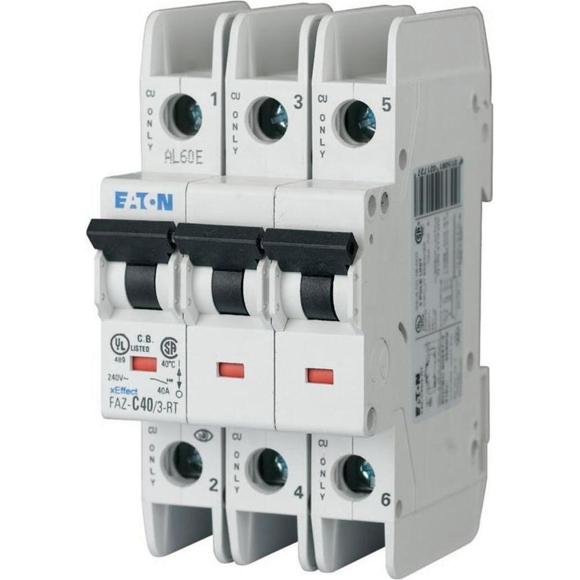 Eaton, Schutzschalter, Leitungsschutzschalter, 7 A, 3p, 132776