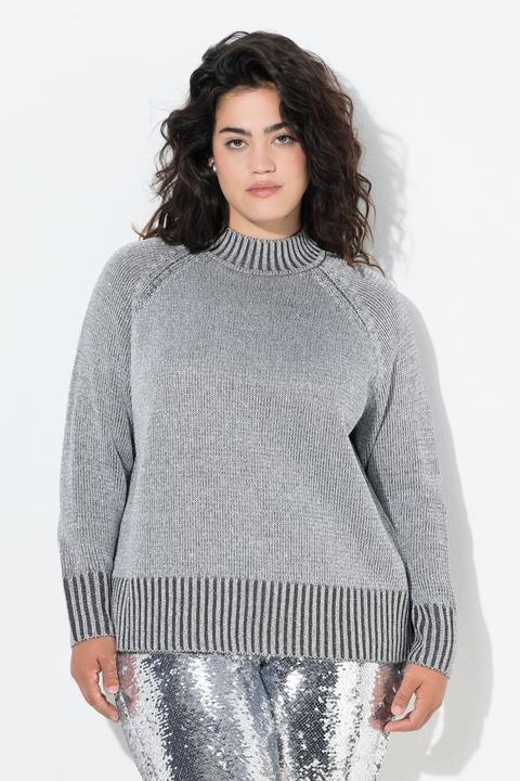 Produktbild Angel of Style Pullover, Straight Fit, Glitzereffekt vorne (54)