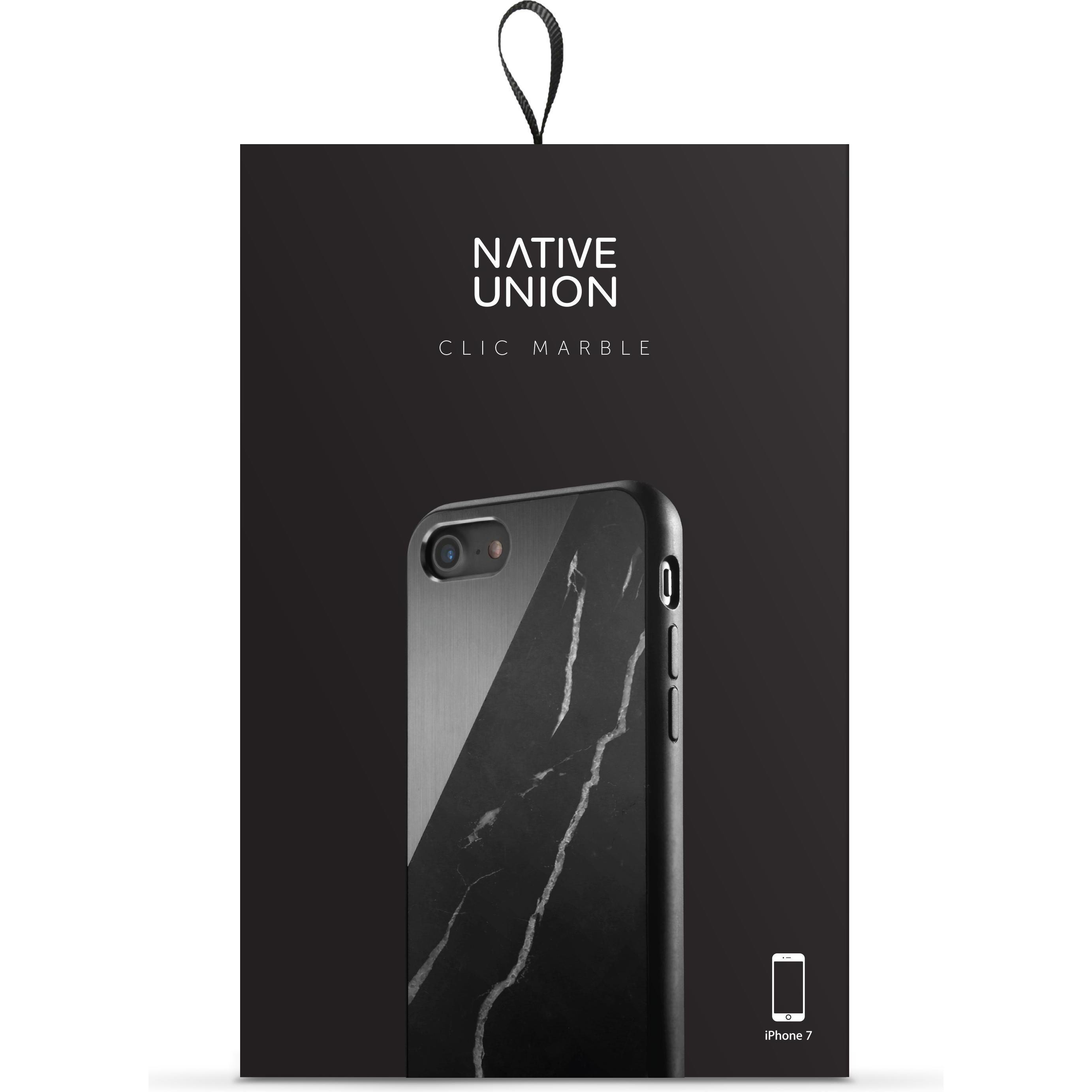 Thumbnail - Native Union Clic (Apple iPhone 7), Smartphone Hülle, Schwarz