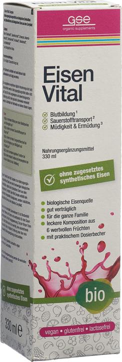 Produktbild GSE Eisen Vital Complex Bio liq (1 Stück, Flüssigkeit, 592 g)