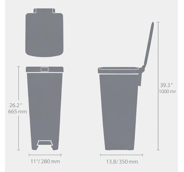 Produktbild Brabantia Treteimer StepUp 40 l (40 l)