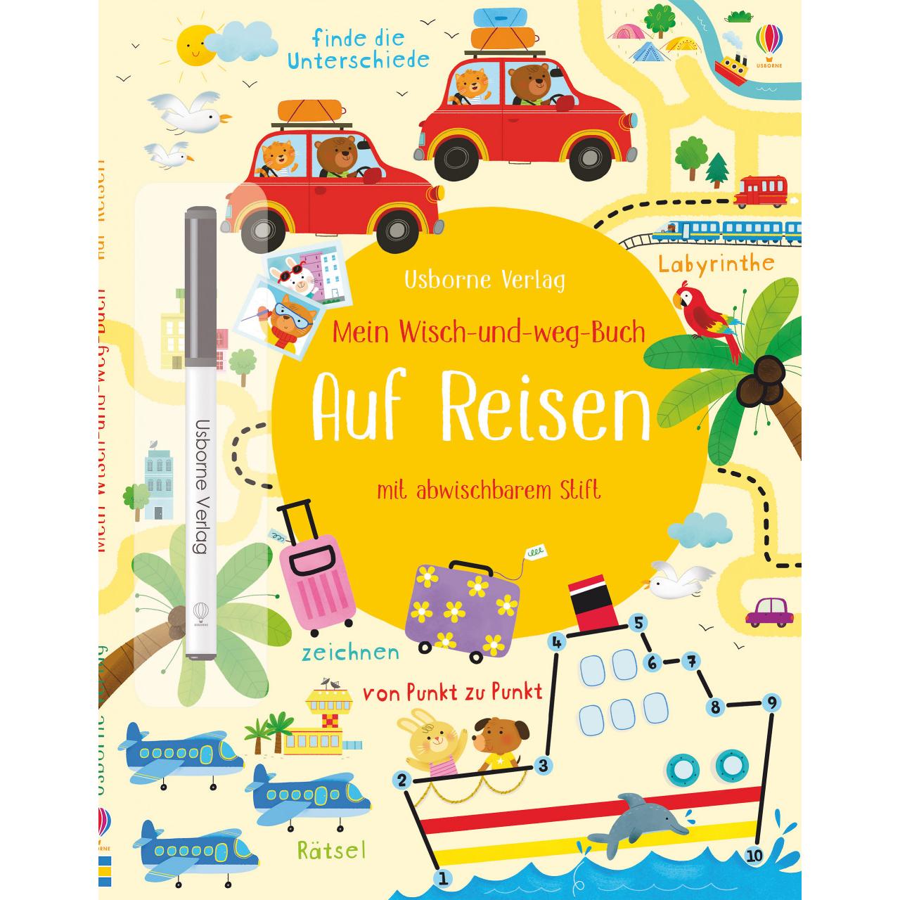 Mein Wisch-und-weg-Buch: Auf Reisen, Kinderbücher von Kirsteen Robson, Manola Caprini