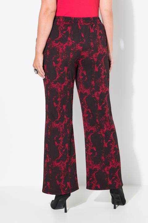Produktbild Miamoda Jerseyhose, Allover-Muster, Elastikbund (58)