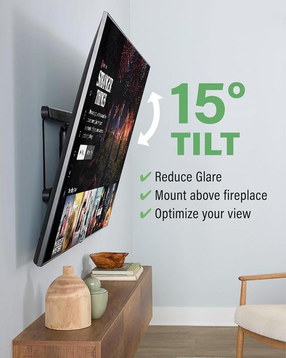 Produktbild Sanus TV-mount Full Motion 4D Max Vesa 600x400 42"-90" Black (Wand, 56.70 kg, 42" - 90")