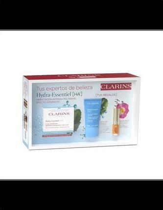 Image du produit Clarins Crema Hidratante Hydra Essentiel Estuche 3 pz (Set soin capillaire)
