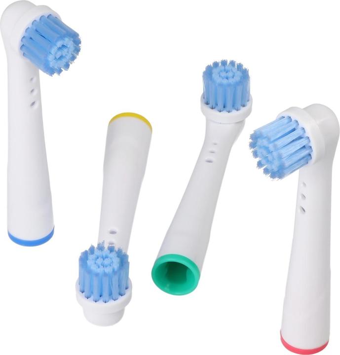 Produktbild AccuCell Zahnbürstenkopf Sensitive Clean für elektrische Zahnbürsten von Oral-B, 4 Stück (4 x)
