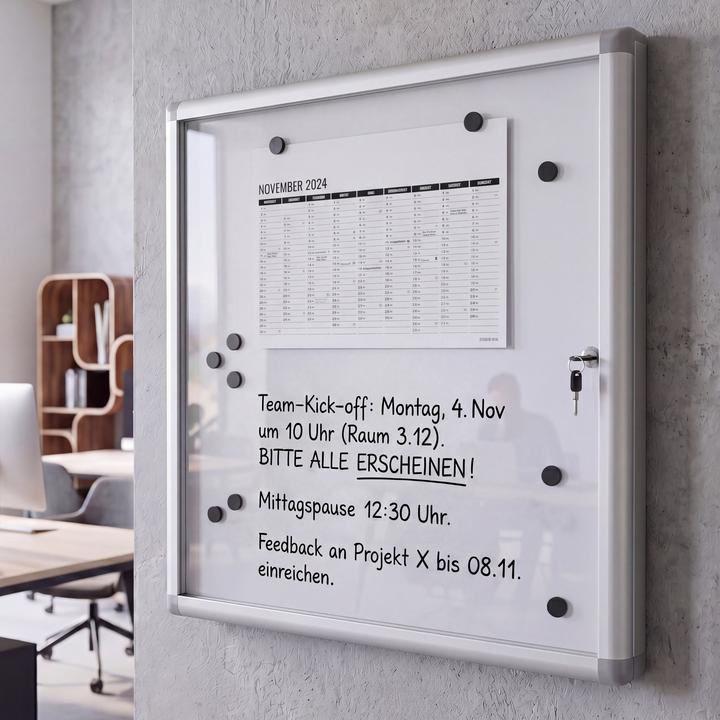 Produktbild MCW Q51 (Magnettafel, Pinnwand, Whiteboard, 68 x 65 cm)