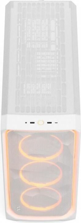 Image du produit Fractal Meshify 3 XL Ambience Pro RGB Clear Tint White (mATX, ATX, SSI EEB, ITX, SSI CEB, EE-ATX)