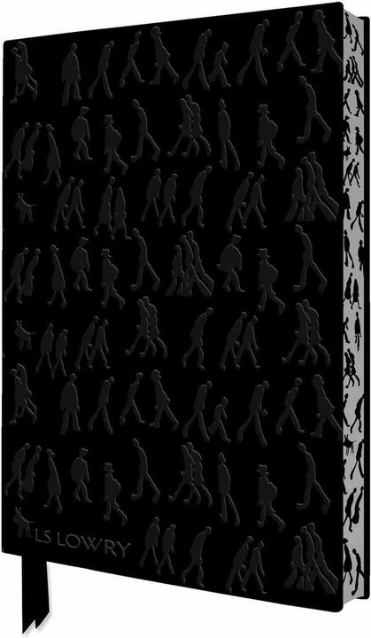 Actual product image Exquisit Premium Notizbuch DIN A5: L. S. Lowry, Streichholzmänner (A5, Lined, Hardcover)