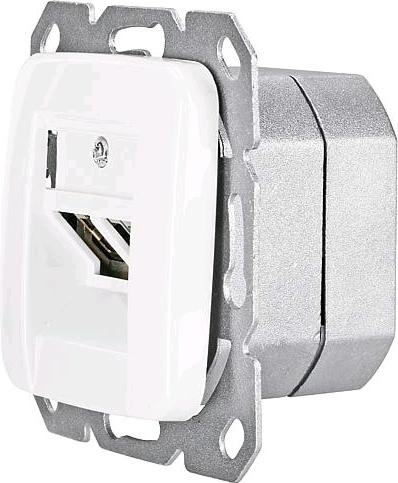 Produktbild Theo Klein KCAT6RL12 SI CAT6 Datendose