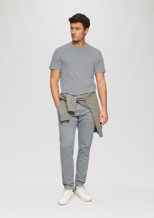 Produktbild S.Oliver T-Shirt Baumwoll-T-Shirt mit kleinem Logo-Print (XL)