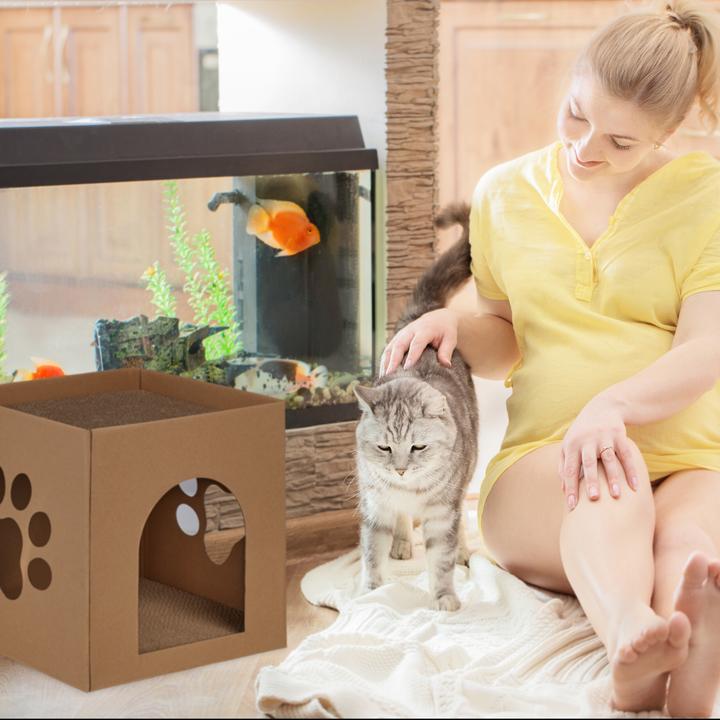 Actual product image Relaxdays Katzenhaus (Cat)