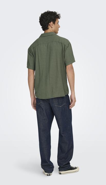 Produktbild Only & Sons Onslatham Rlxss Resort Linen Struc 0257 (L)