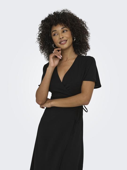 Image du produit Only Stucali S/S Midi Wrap Dress Wvn (S)