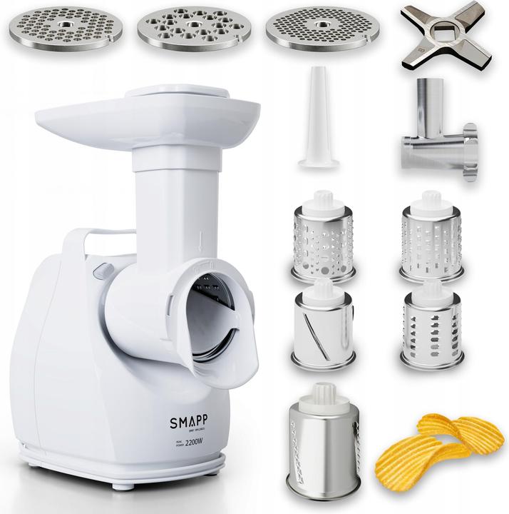 Smapp Maszynka do mięsa 490.81R 2200W z szatkownicą