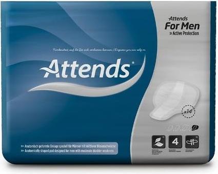 Actual product image Attends Man insert (14 x)