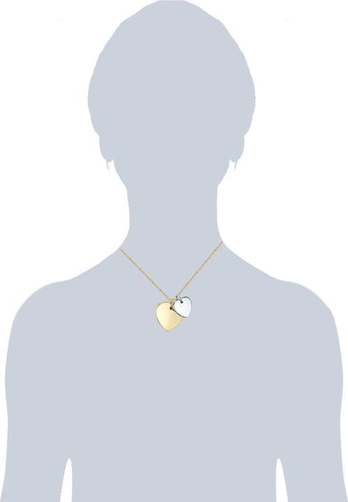 Produktbild Lulu & Jane Damen Kette Herz Metall-Legierung - 35826 (Metall-Legierung)