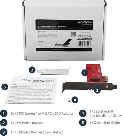 Produktbild StarTech M.2 PCIe SSD