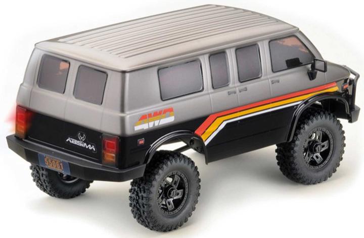 Immagine prodotto Absima EVO Crawler "Rock Van V2" 1/18 gunmetal 2-Gear RTR (RTR pronto all'uso)