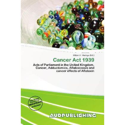 Cancer Act 1939, Fachbücher