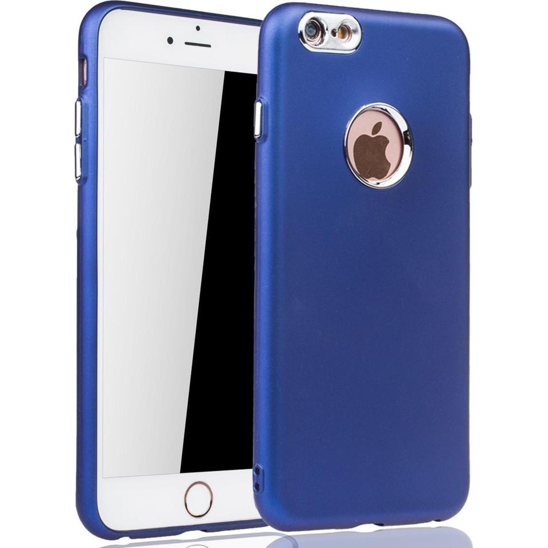 Thumbnail - König Design Apple iPhone 6 / 6s Hülle Case Handy Cover Schutz Tasche Schutzhülle Bumper Blau (Apple iPhone 6), Smartpho...